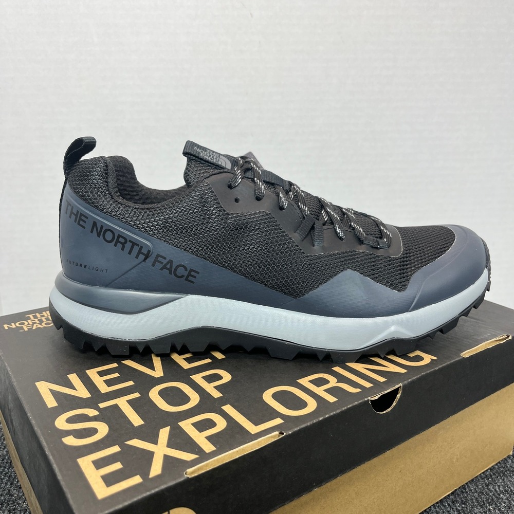 The North Face Activist Futurelight Shoes Mens 11 Black Grey Gorpcore Hiking